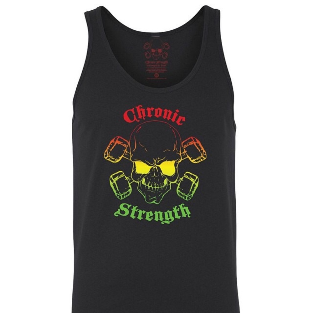 Chronic Strength Rasta unisex tank top